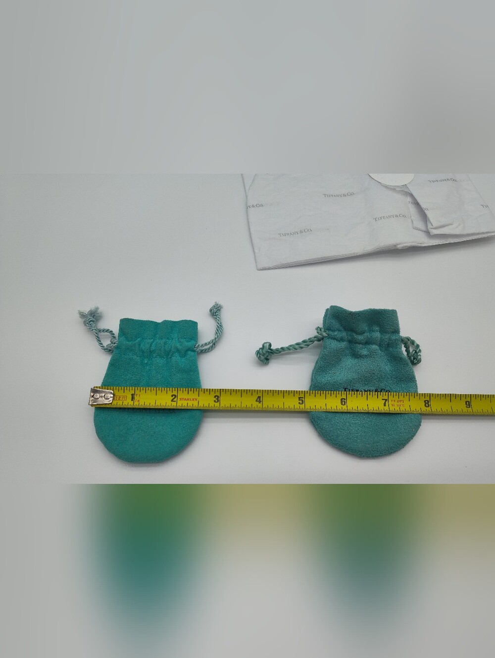 TIFFANY & CO. Gift Bag Tissue Dust Pouches Boutique Packaging Set EUC - Picture 13 of 14